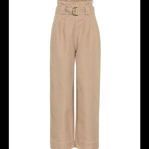 Ganni high rise paper bag trouser